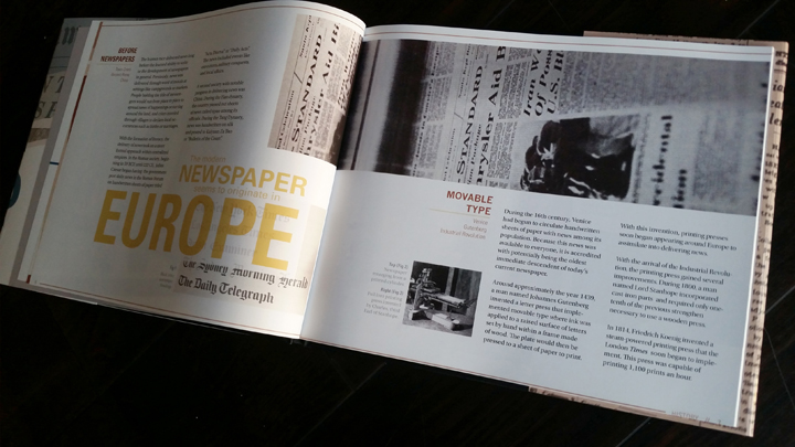 Emma Lettera - Headlines - Eyecatching Newspaper Typography • Book design and research • 2014 